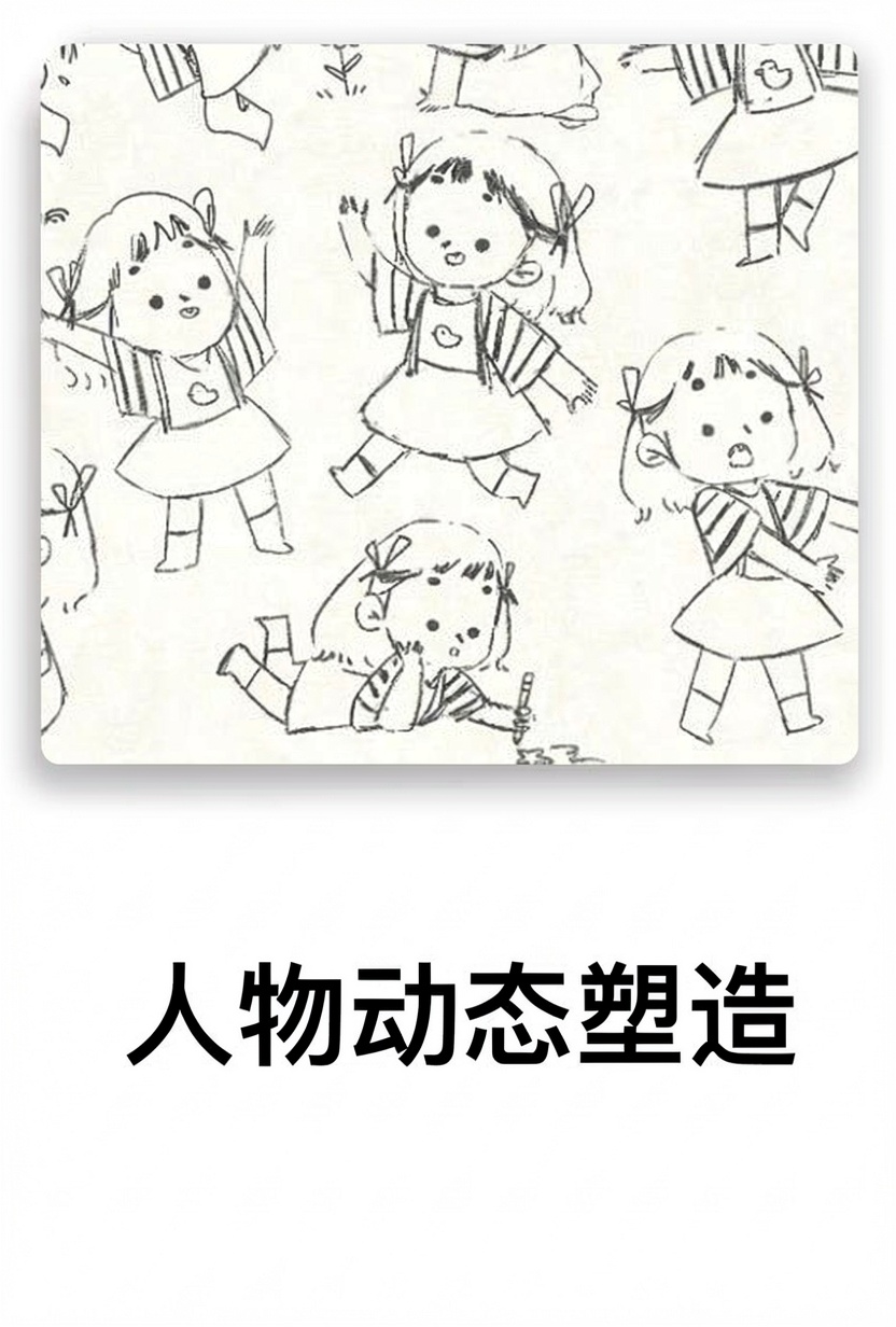 人物动态塑造