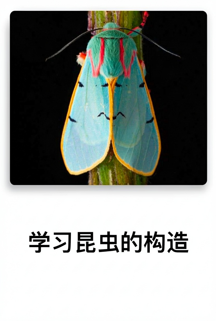学习昆虫的构造