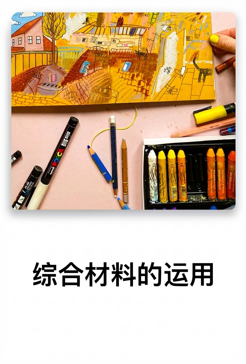 综合材料的运用