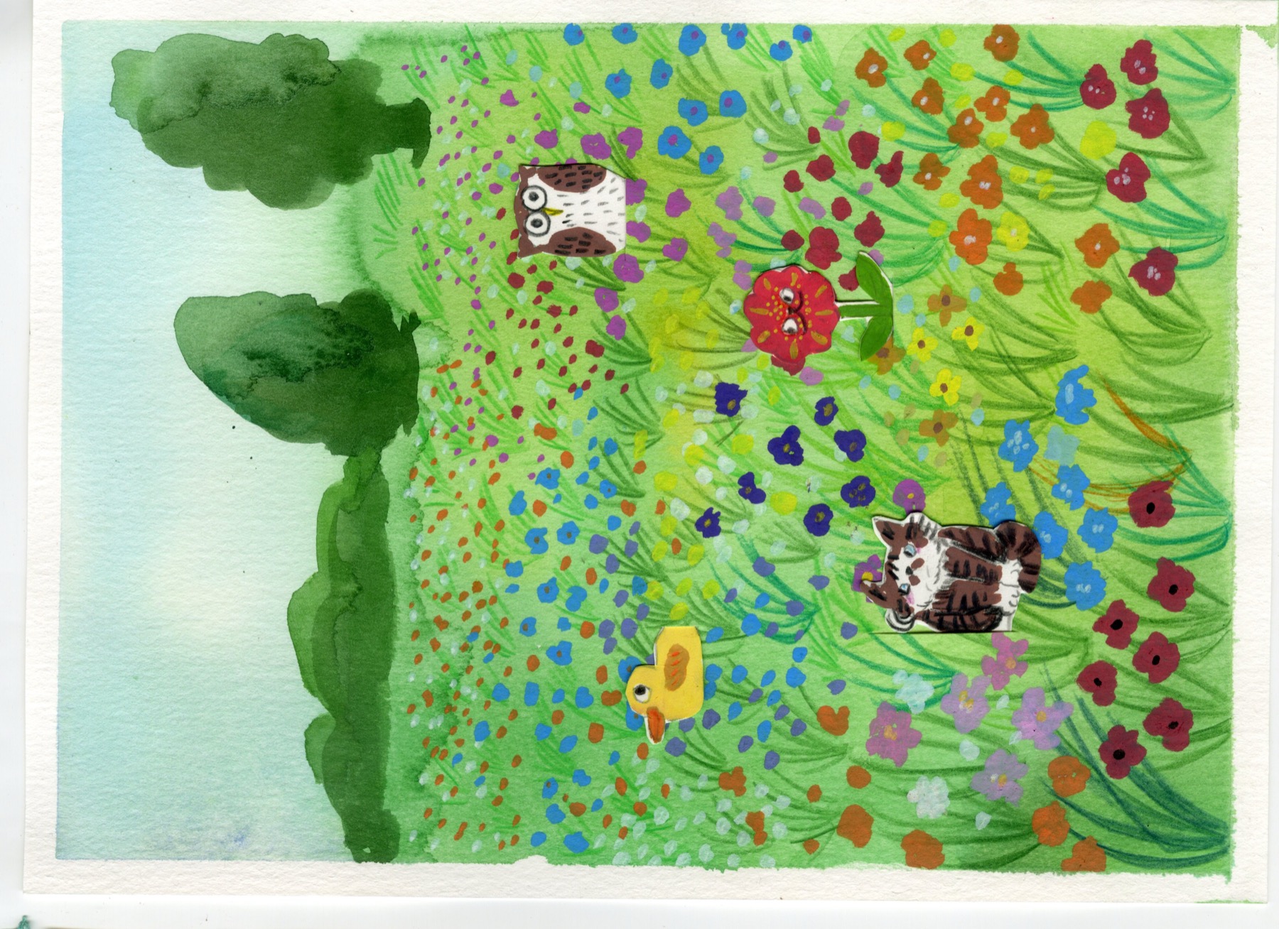 花海里的秘密 · 学员作品 1