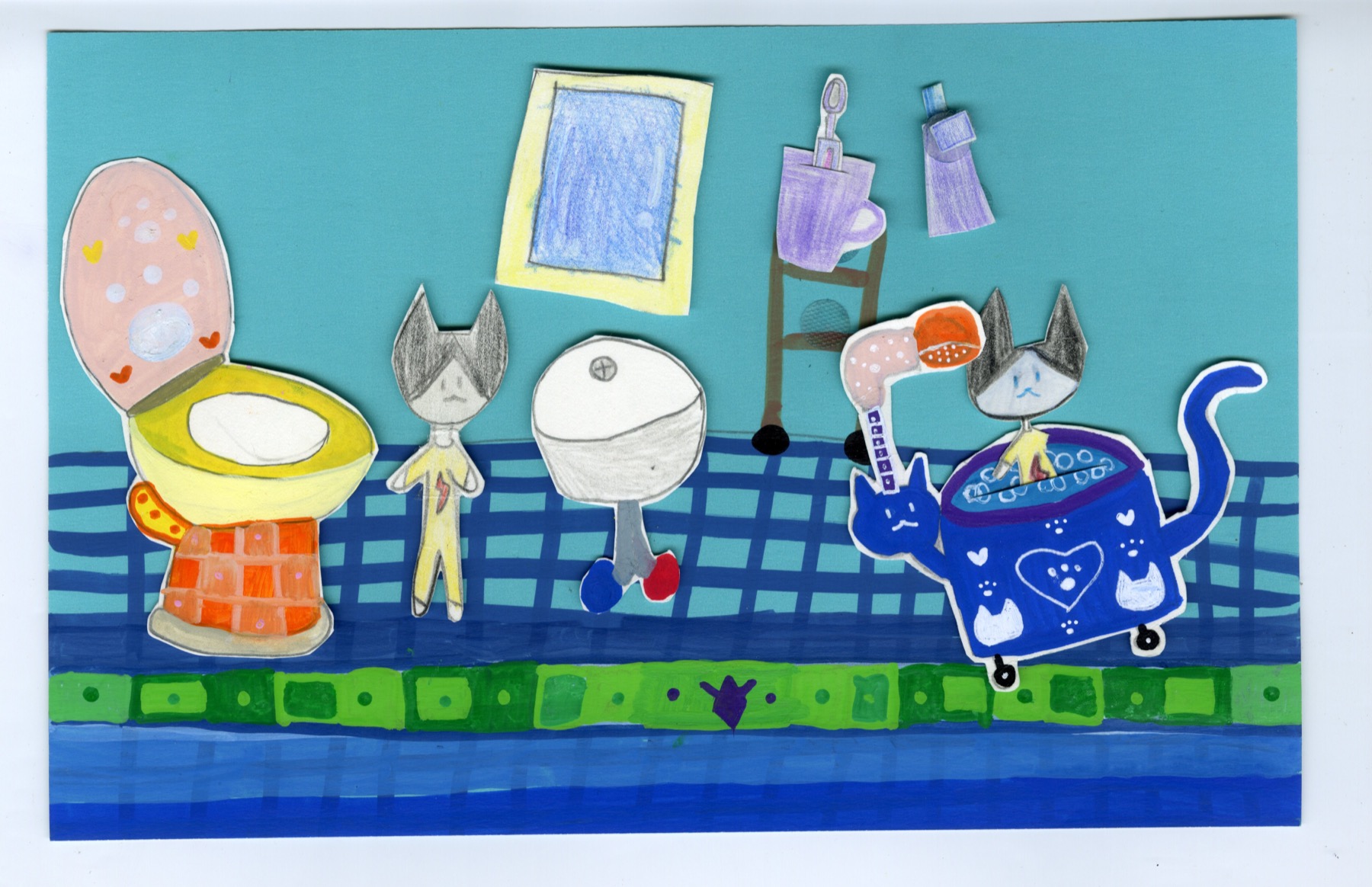 秘密浴室 · 学员作品 1